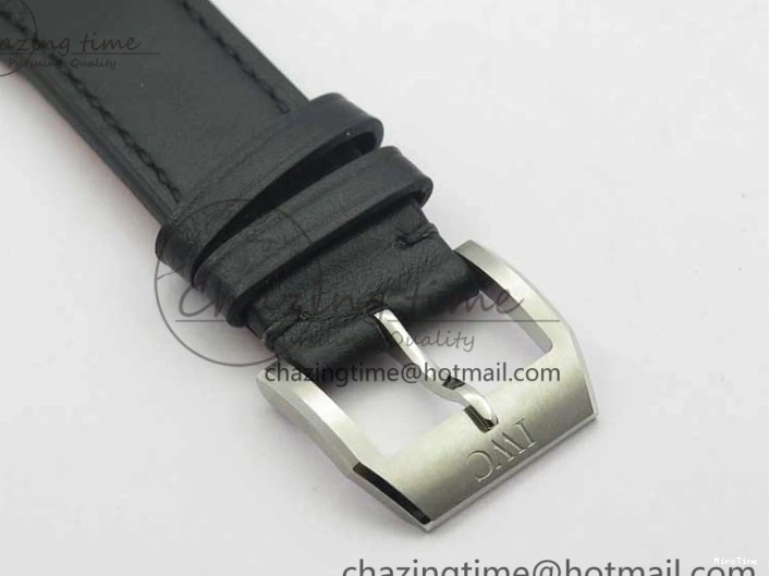 MIROTIME 0226 MARK XVIII IW327002 SS FKF 1:1 Best Edition White Dial On Black Leather Strap Affordable 7121